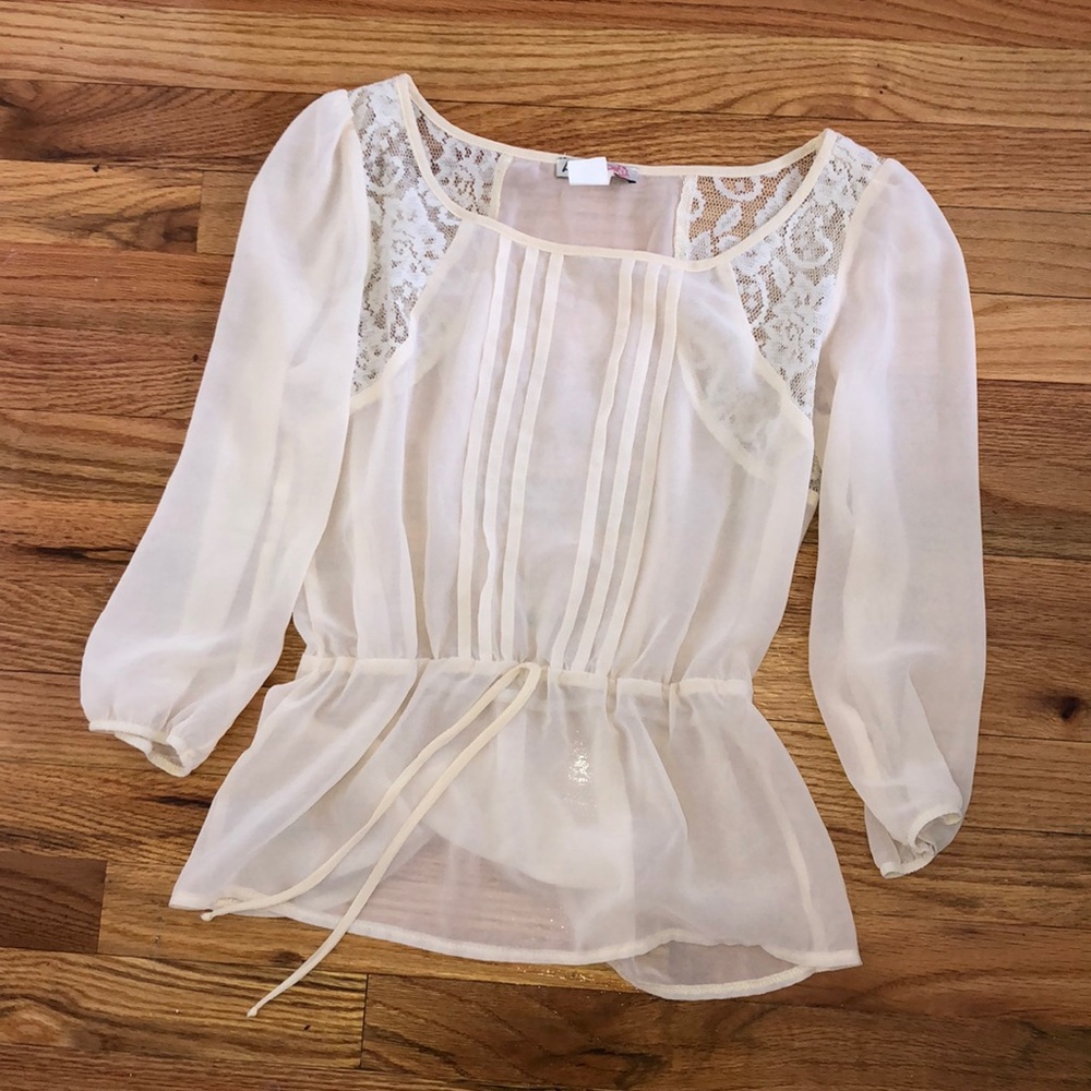Love squared blouse